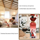 Festival Decor Christmas Bottle Cover Red Wine Bottle Bags (Santa Claus) A