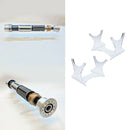 2Pc Clear Acrylic U-shape Horizontal Storage Display Stand for Lightsaber