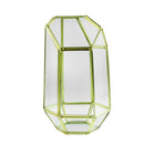 Geometric Glass Flower Pot DIY Terrarium Container Tealight Candle Holder