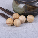 5pcs Mildew health pest control wood ball moth inct camphor bug repellent Hn