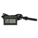 2pcs Lizard Amphibian Terrarium Temperature Humidity Meter Thermo-Hygrometer