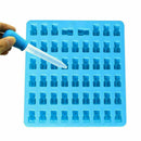 Silicone Chocolate Cake Candy Jelly Biscuit Mould Mold +Dropper, Hot Baking G1C6