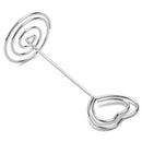 20 Pieces Door Name Table Holder Photo Memo Card Clip Brand Place Wedding f T8K9