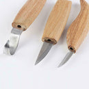 3Pcs Wood Carving Cutter Set Woodworking Tools Spoon F1I0 Carpenter Whittli Q2H0