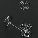 10pcs Swirl Table Number Photo Holder Stands for Weddings Party Gatherings U2J2