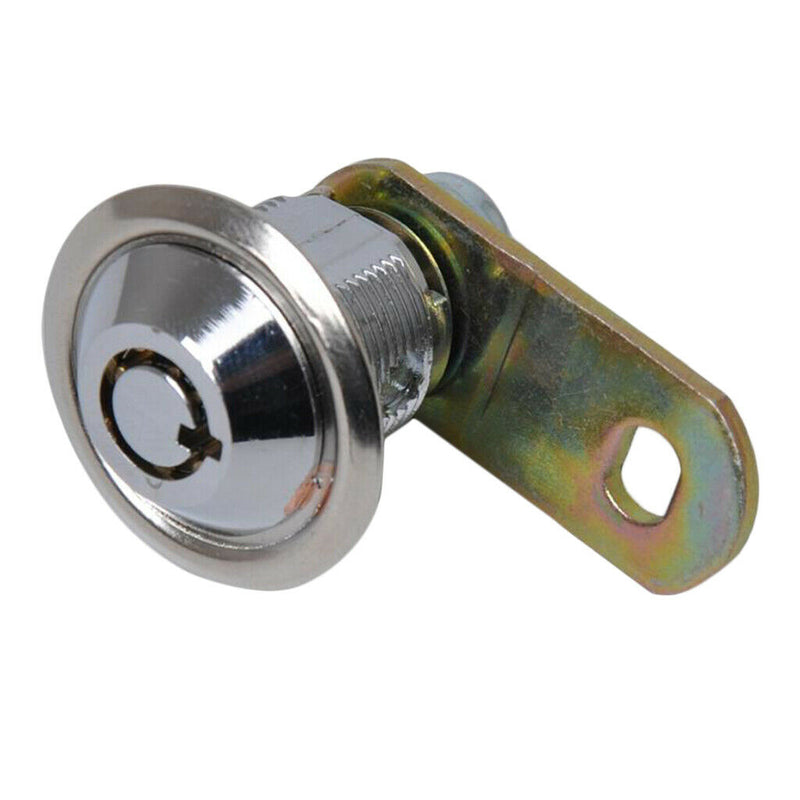 Tubular Cam Lock W/ 1-1/8" Cylinder 2 Key Alike Pull Drawer Cabinet Toolbox