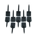 10X/lot Plastic black Outdoor Archery Hunting Shooting Target Nail Pin Fixed  OZ