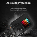 Silicone Camera Protective Case Lens Cap Set for GoPro Hero 9 Hero9 (Black)
