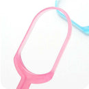 Unique Plastic Tongue Cleaner Scraper Oral Hygiene Bad Breath ME