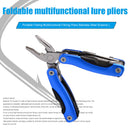 Portable Folding Fishing Pliers Scissors Line Cutter Fishing Hook Removal