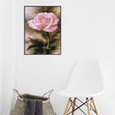 5D DIY Full Drill Diamond Painting Pink Rose Cross Stitch Embroidery Mosaic