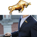 Ox Bull Brooch Animal Pin Brooches Women And Men Jewelry Rhinestone Cattle P Ew