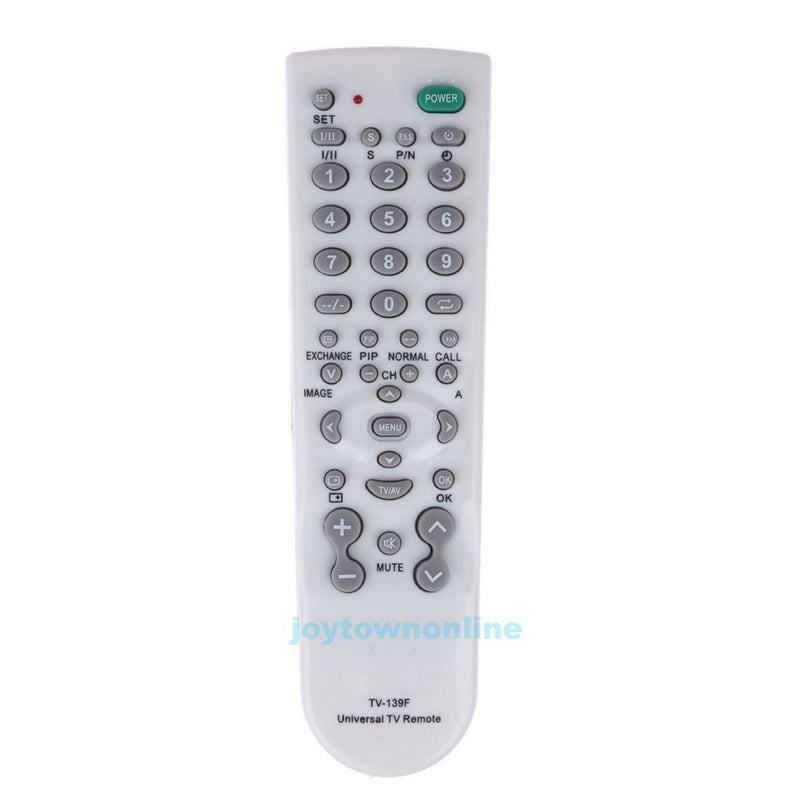 Universal Portable Replacement Remote Controller for Television TV Set TV-139F