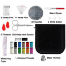 68x Mini Beginner Sewing Kit Case Set Supplies Adults Home Camper WJ Travel E0P0