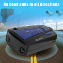 V7 2020 Car Radar Detector English Russian Human Voice Speed Warning (Blue)