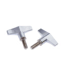 Durable 2pcs Drum Cymbal Tilter Stand Wing Nut Screw 6mm M6 for Drummer