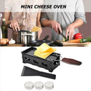 Mini Cheese Oven Handle Non-Stick BBQ Cheese Pan Tray Kitchen Baking Tool