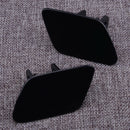 Pair Front Bumper Headlight Washer Nozzle Cover Cap Fit For BMW X5 E70 2006-2012