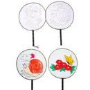 1Pc Kids DIY drawing toys craft hand fan children creative painting toys neME