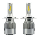 2PCS COB H4 C6 10800LM 36W LED Car Headlight Kit Hi/Lo Turbo Light Bulbs 6000Jâ„–[
