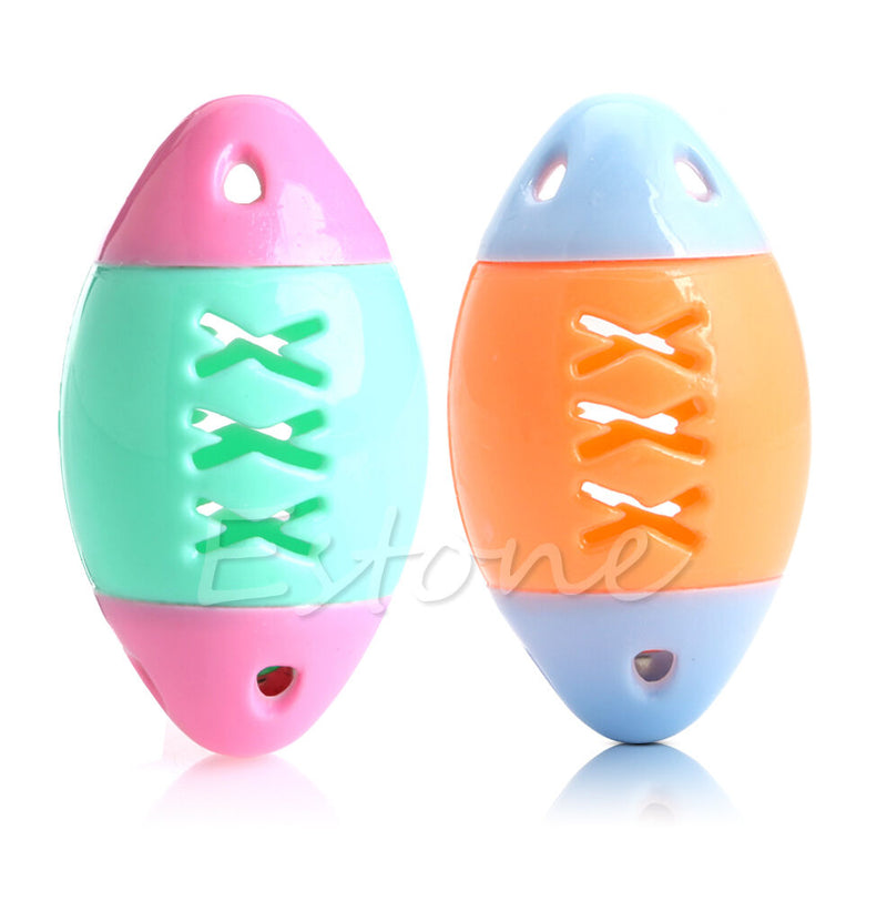 New Kitten Pet Dog Cat Chew Sound Toys Fish Shaped Play Squeaky Teaser Fun