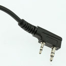 Walkie Talkie Handheld Speaker Micphone for 2.5mm/3.5mm 2 Pin Kenwood Radio