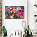 Flowers Bird Full Drill Round Diamond Painting DIY Mosaic Kit Home Decor