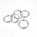 5Pcs Round Carabiner Spring Snap Keychain Hook Clip Outdoor Backpack Buckle N6O2