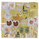 46x Album Scrapbooking Calendar Diary Planner Card Photo Stickers DecorationsJR