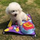 Washable Snuffle Mat for Dogs Pet Feeding Mat Nosework Training Pad Puzzle Toys