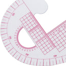 3In1 Plastic Ruler Styling Design French Multifunction Curve Hip Straight New