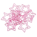 12x Metal Star Shape Paper Clips Bookmark Photo Album Envelope Clips