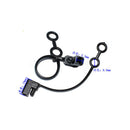 4Pcs New SAE Cover Waterproof Plug Cap DC Power Solar Flat Wire Cable Connector