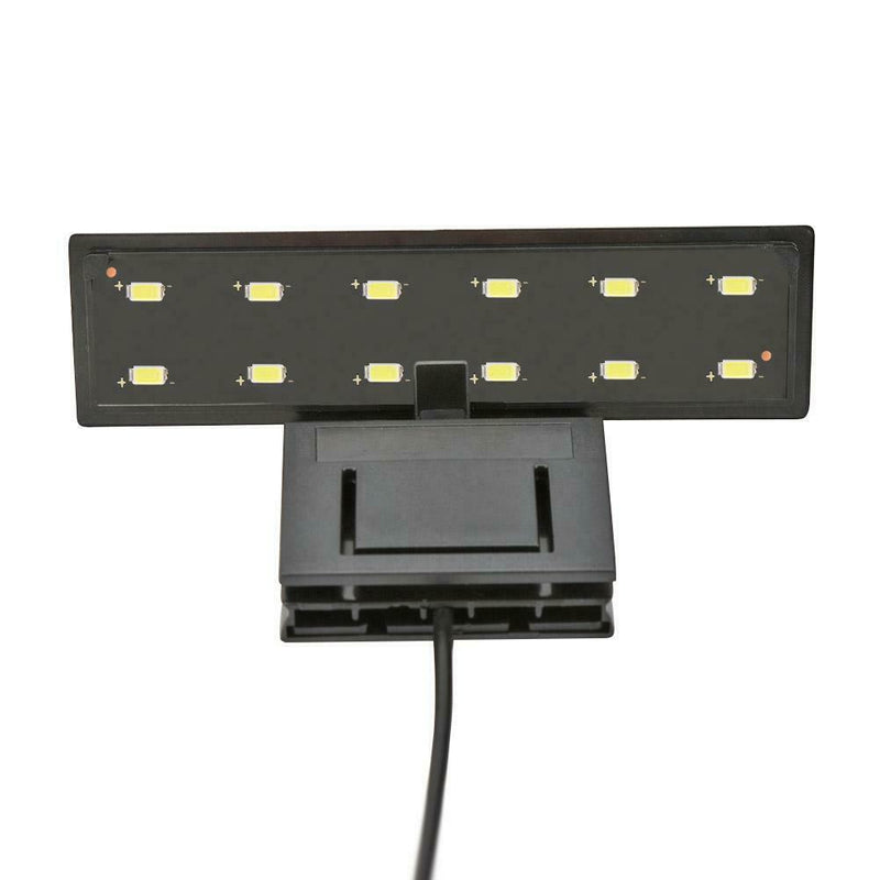 5W LED Waterproof Aquarium Lamp Fish Tank Aquatic Plants Grow Clip Light