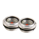 M27x1.5 Aluminum Alloy Air Compressor Metal Threaded Oil Sight QA Glass G8G0