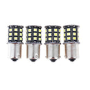 4X 1156 BA15S 2835 33-SMD White LED Bulbs Car Turn Signal Lamp Brake Lights F Gw