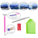 5D Diamond Painting Kits Full Drill Embroidery Cross Stitch Diy Art Craft H W8Y3