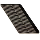 5PCS Straight Black Sanding Nail Art File Buffering Emery Board Manicure   OZ