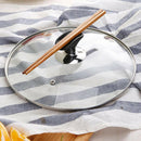 Pot Pan Skillet Glass Lid Cover Replacement for Supor Dia16cm Household
