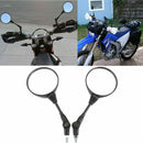 Folding Motorcycle Mirror motorbike Side Rearview Mirror FE~ S Gw