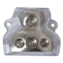 Power Distribution Block Car Auto Audio Amplifier Vehicle 1 In 3 Ways Out
