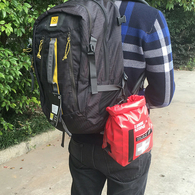 Outdoor First Aid Kit Bag Waterproof Medical Emergency Pouch Adventure Survival