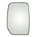 2Pieces Wing White Mirror Glass Left+Right Door Side Heated For