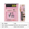 2 IN 1 Black Waterproof Mascara Volume 4D Silk Fiber Lash Color Make-up Eas Z6C8