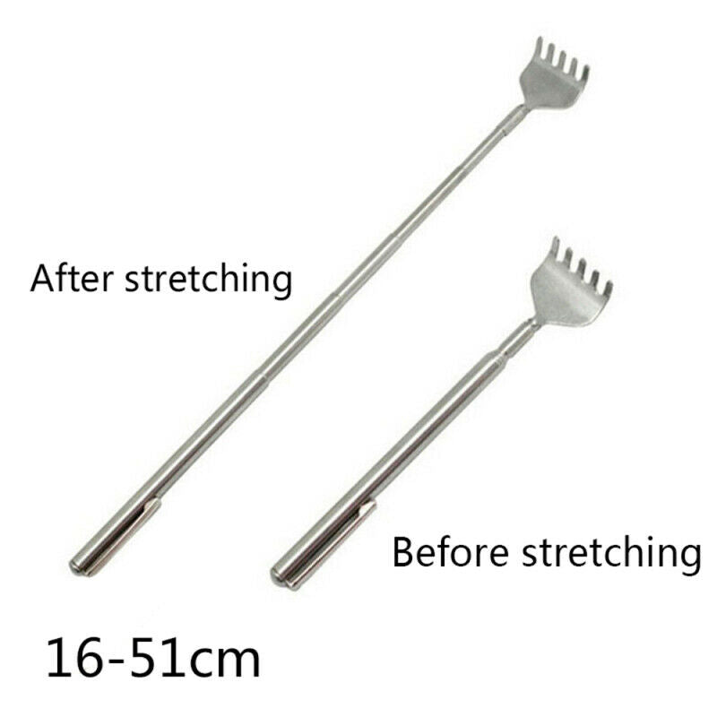 5x Extendable Portable Metal Back Scratcher Handy Pocket Telescopic Pen S ARX