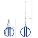 24cm Stainless Steel Fire Tongs Foldable For Picking Coal Camping Cooking Stove