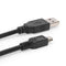 1.5m/4.9ft USB 2.0 A Male to Mini 5 Pin B Male Data Charging Cable Adapter #gib