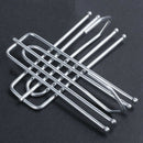 Window Treatment 4 Prongs Pinch Pleat Drapes Curtain Hooks 20pcs Y8A7