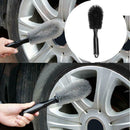 Vehicle Washing Wheel Brush Car Tire Rim Cleaning Handle Brush Tool