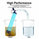 Portable Water Filter Straw Purifier Cleaner Emergency Safety Drinking Tool Kit